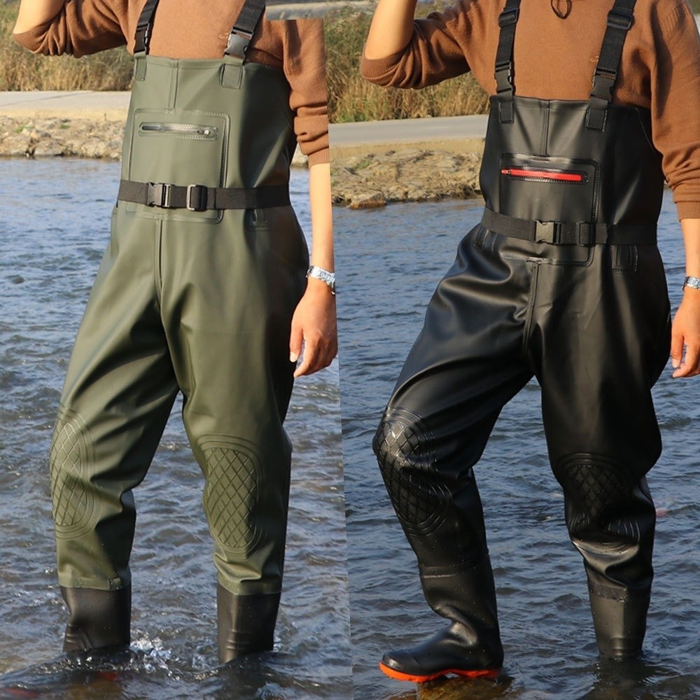 Durable PVC Fishing Suit Water - Fishing Pants Waterproof 评论和价格