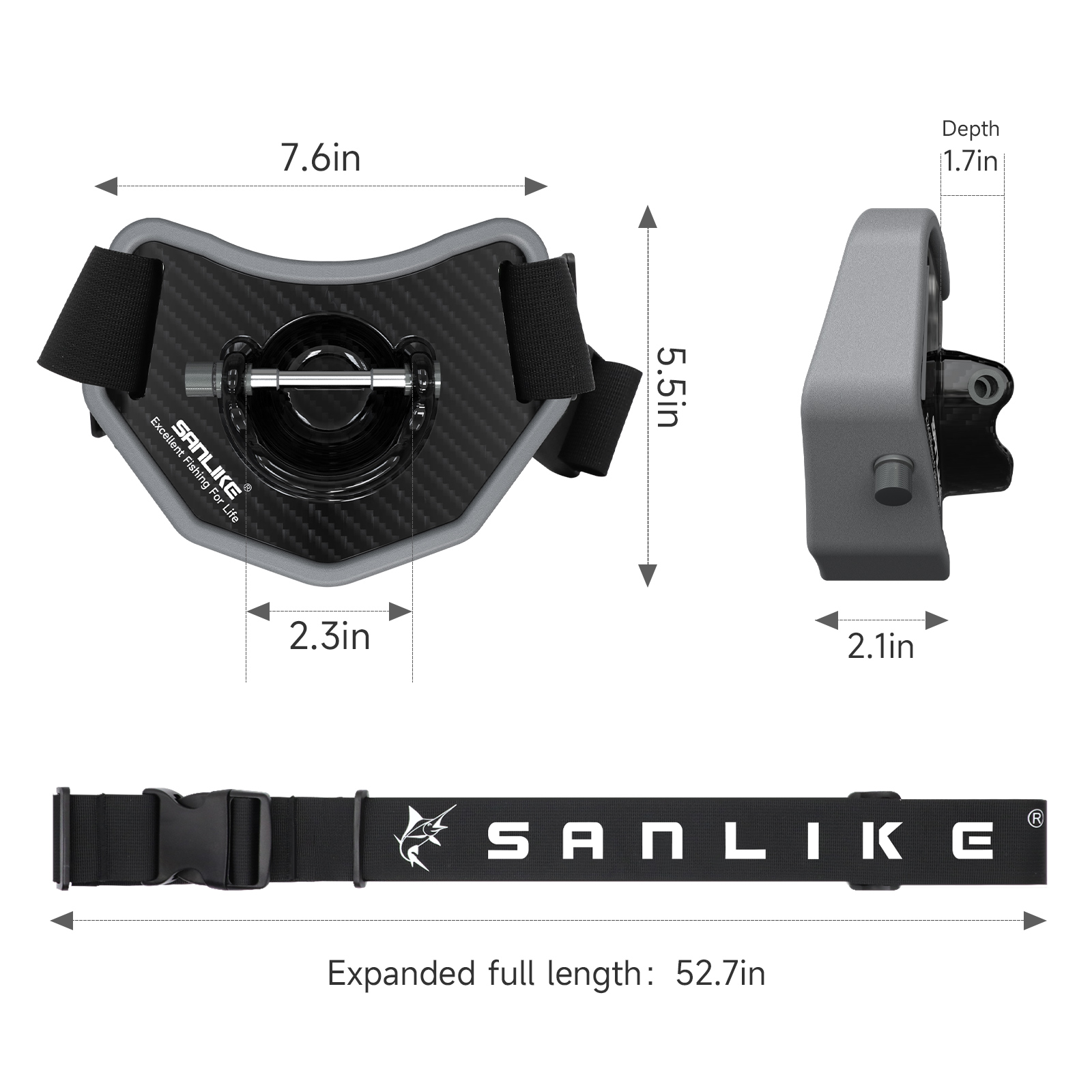 SANLIKE Fishing Fighting Belt  - Fishing Belt 评论和价格