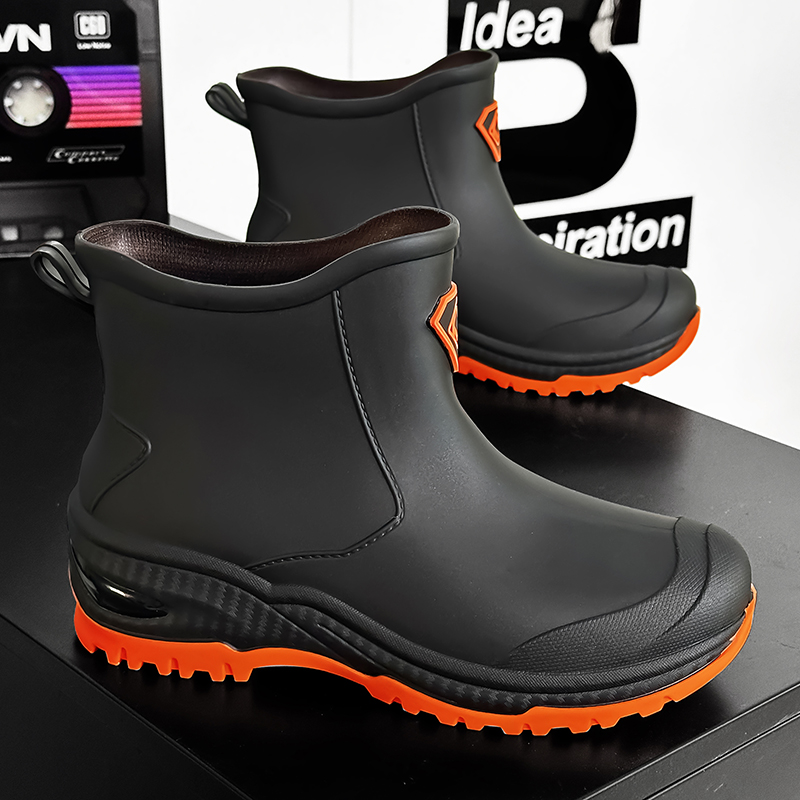 Men's Rain Boots Outdoor Wear- - Fishing Boots 评论和价格